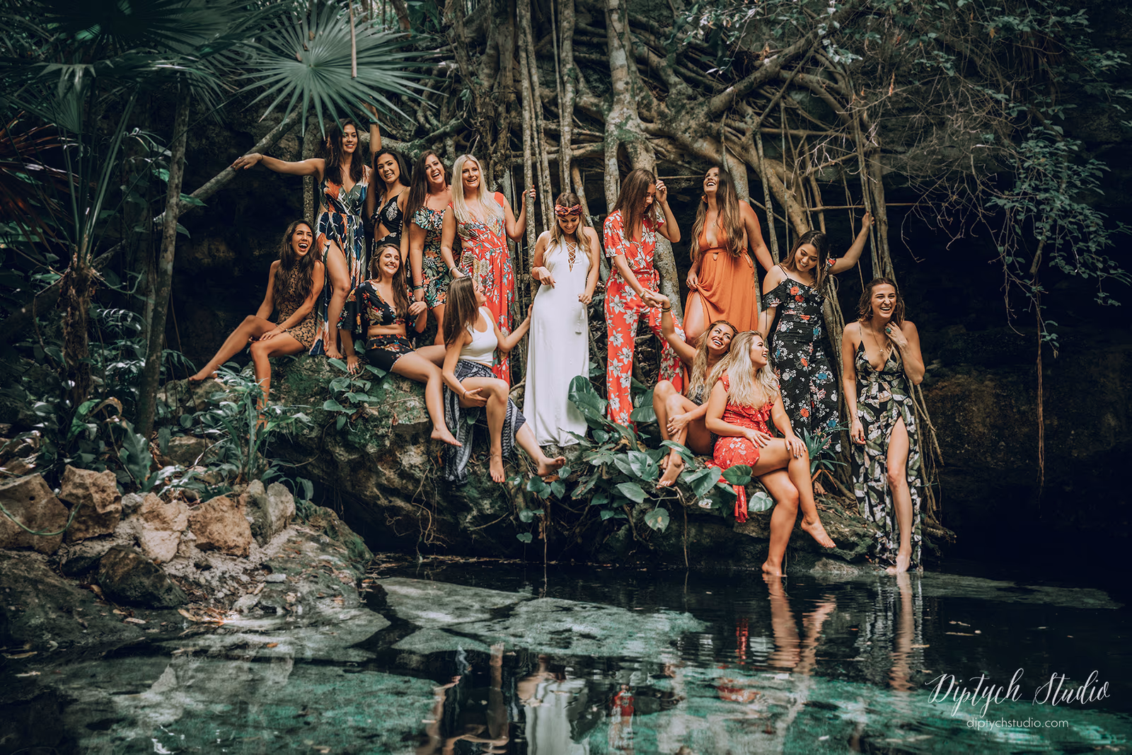 Bachelorette in Private Cenote Tulum — photo 3