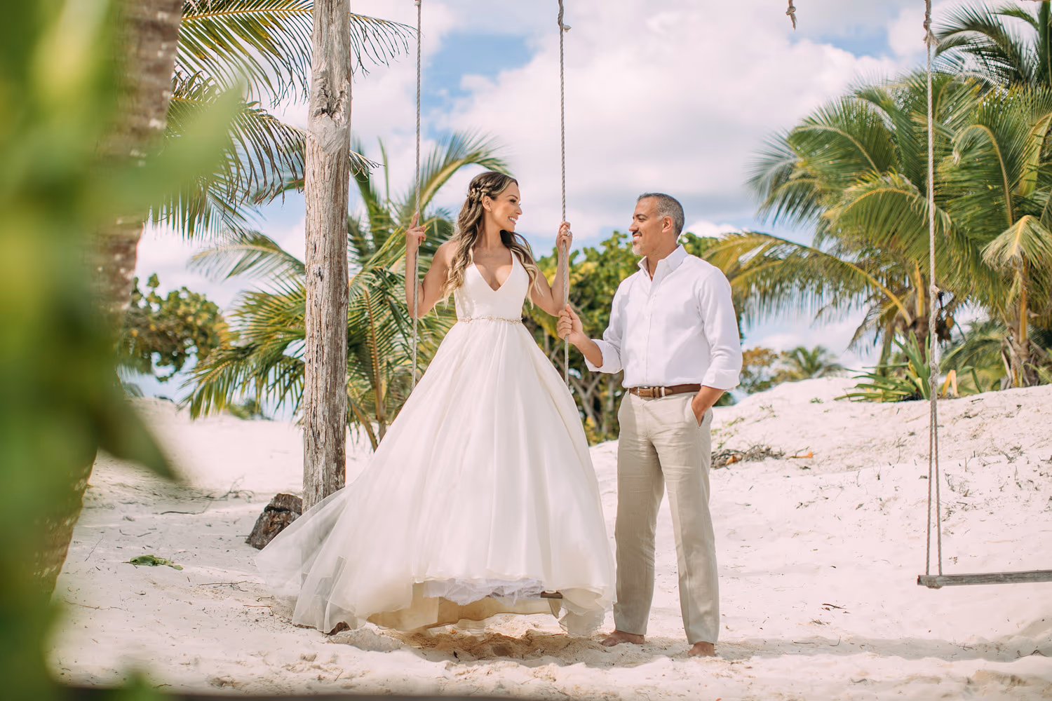 Beach photosession in Tulum and Cenote — photo 9