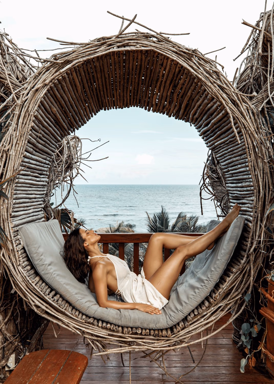 tulum wedding photographer bikini