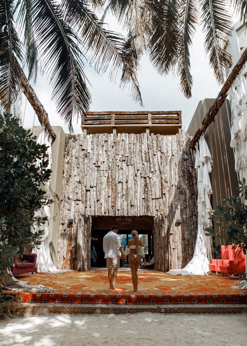 Boudoir Photoshoot in Casa Malca Tulum