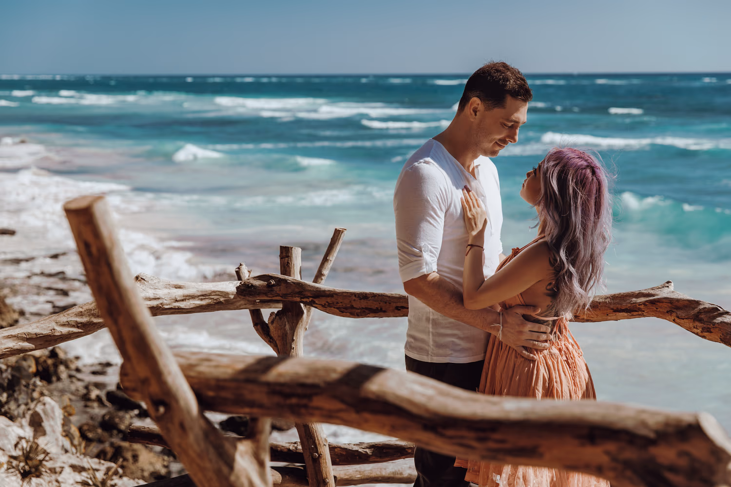 Engagement and budoir photosession in Azulik Tulum — photo 3