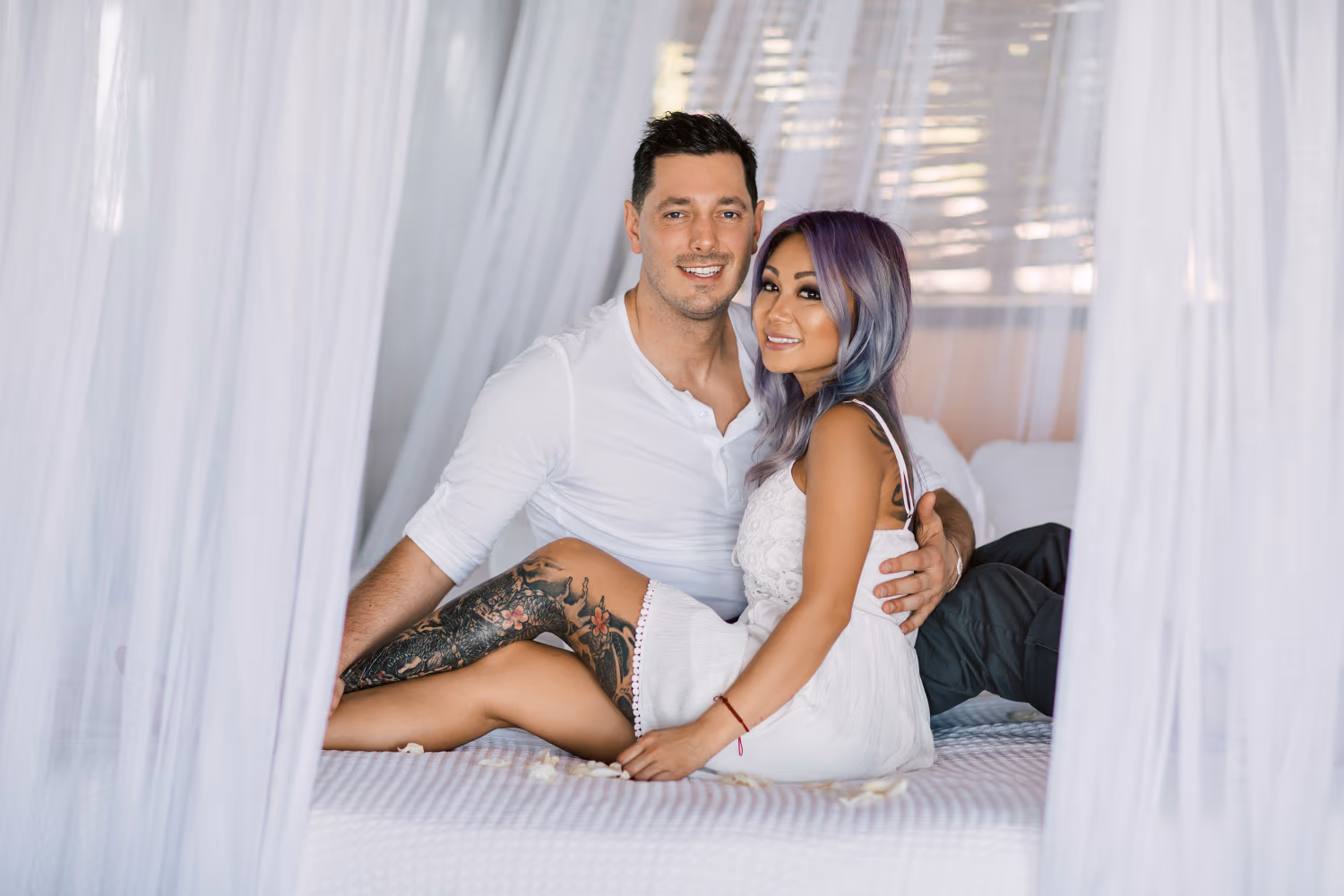 Engagement and budoir photosession in Azulik Tulum — photo 12