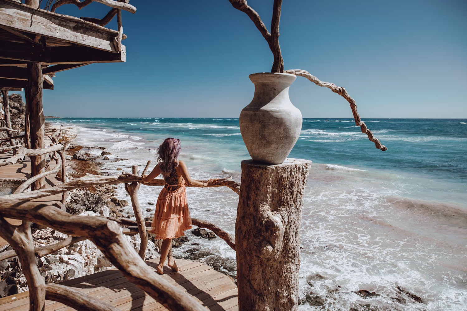 Engagement and budoir photosession in Azulik Tulum — photo 13