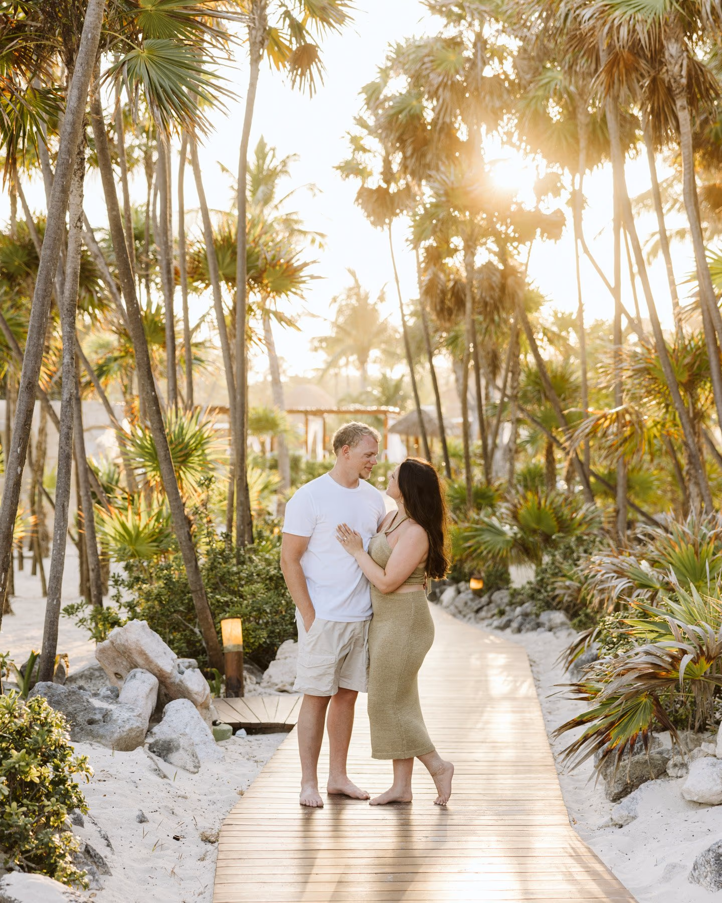 Engagement photoshoot in Valentine Imperial Riviera Maya — photo 14