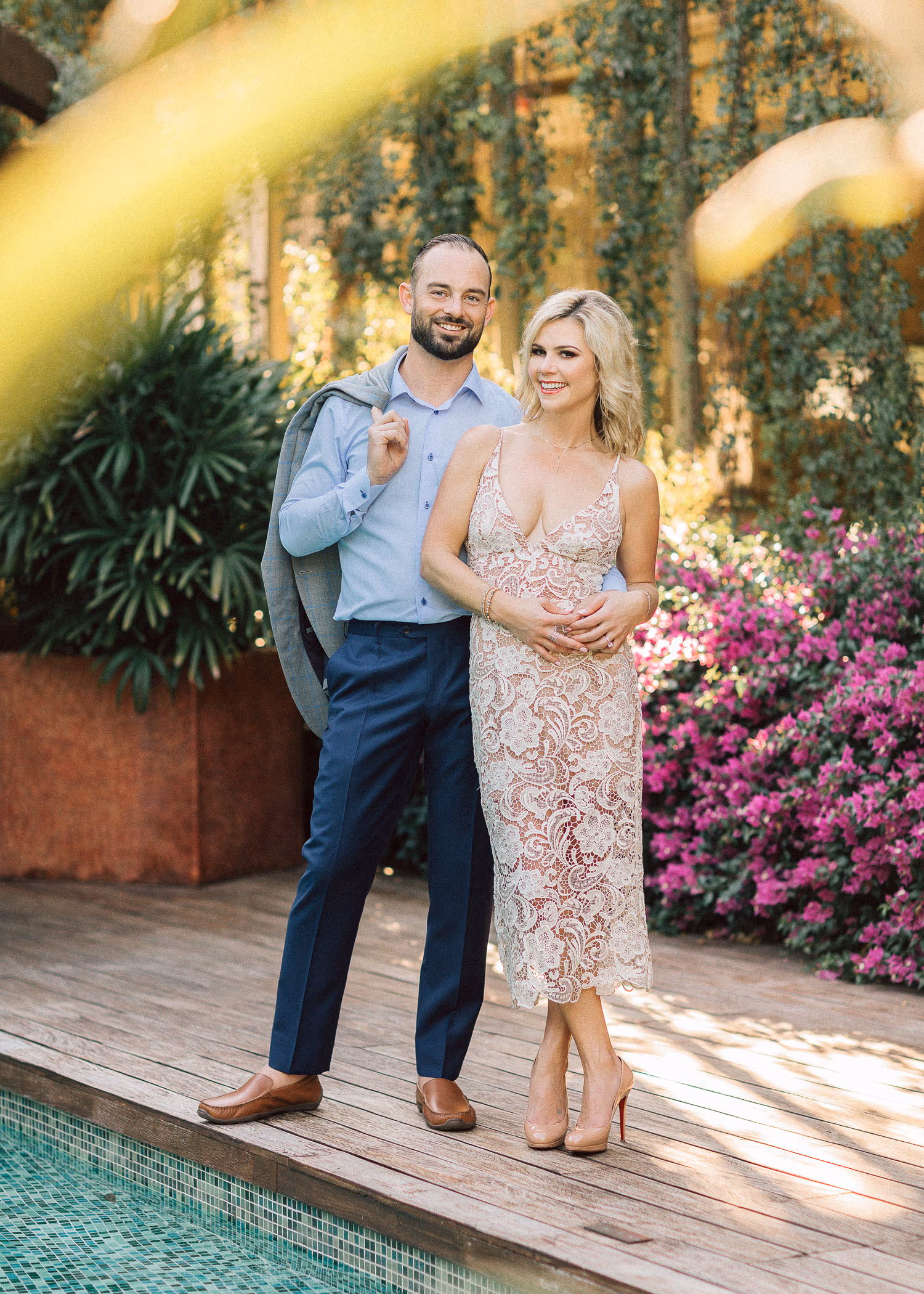 Engagement session in Rosewood Mayakoba — photo 8