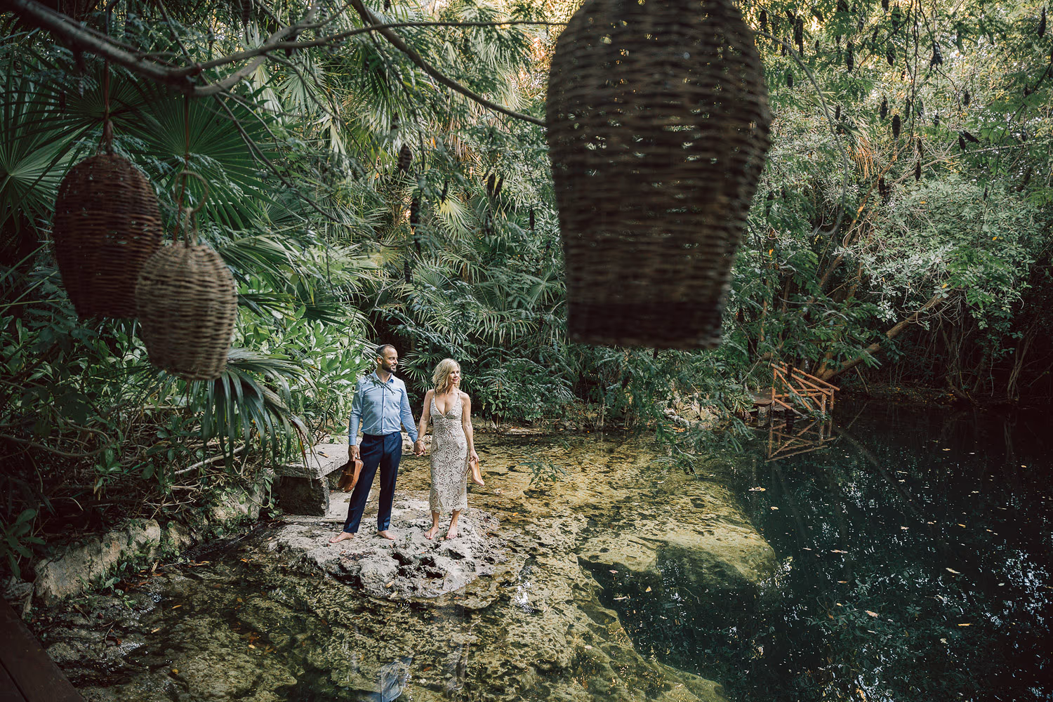 Engagement session in Rosewood Mayakoba — photo 12