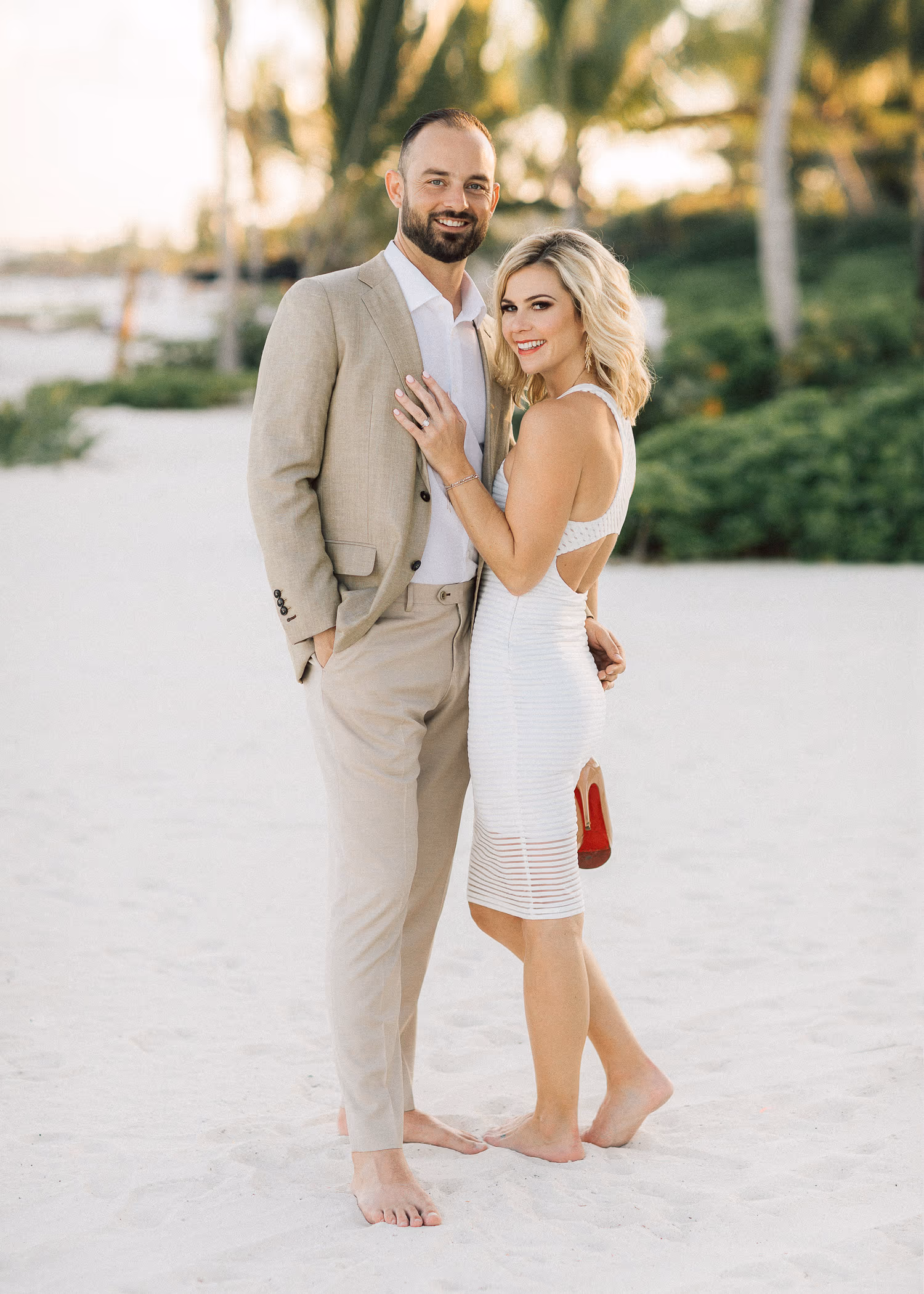 Engagement session in Rosewood Mayakoba — photo 18
