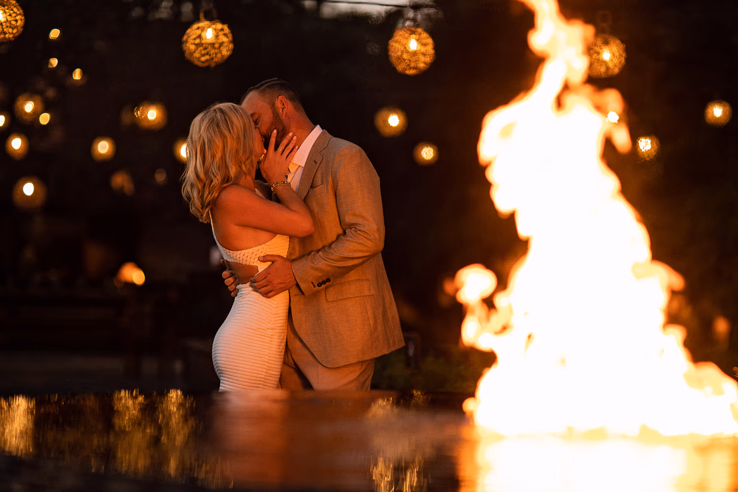 Engagement session in Rosewood Mayakoba — photo 27