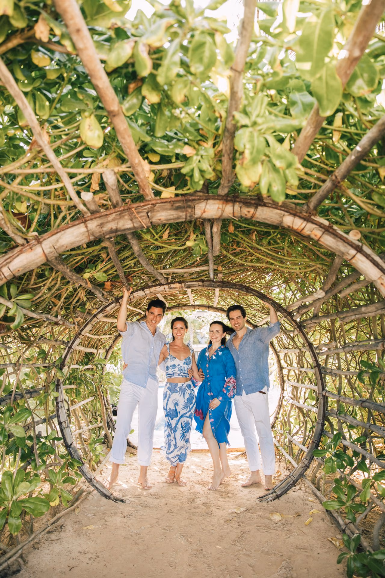 Family photoshoot in Casa Malca Tulum — photo 5