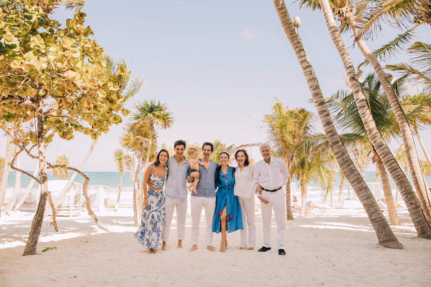 Family photoshoot in Casa Malca Tulum — photo 11