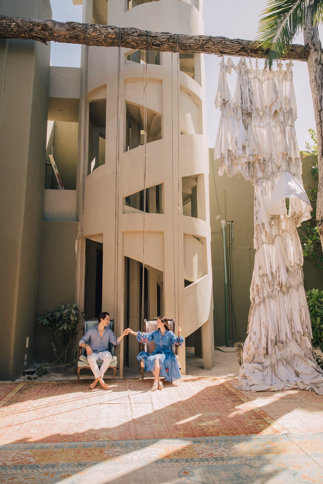 Family photoshoot in Casa Malca Tulum — photo 13