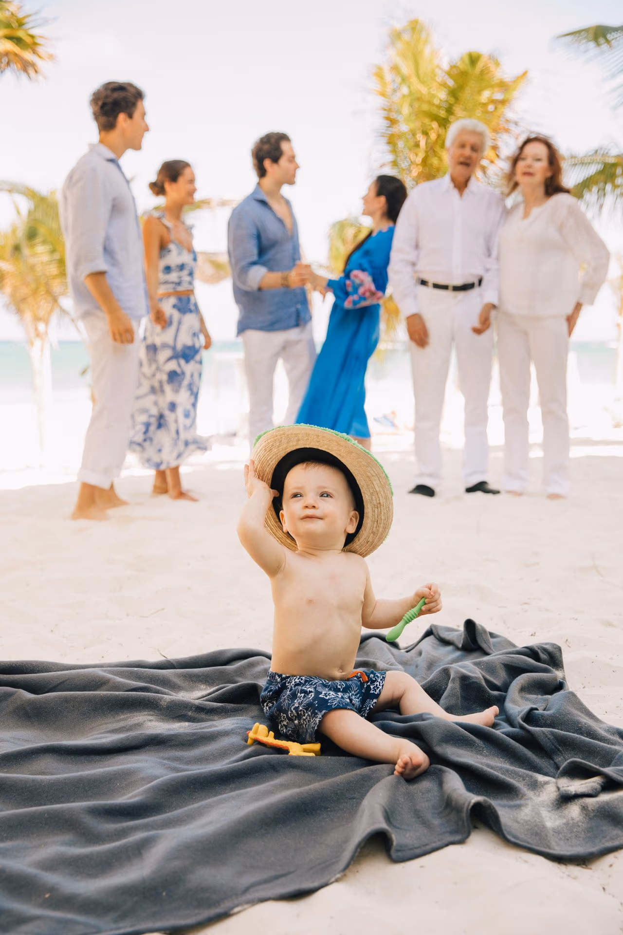 Family photoshoot in Casa Malca Tulum — photo 14