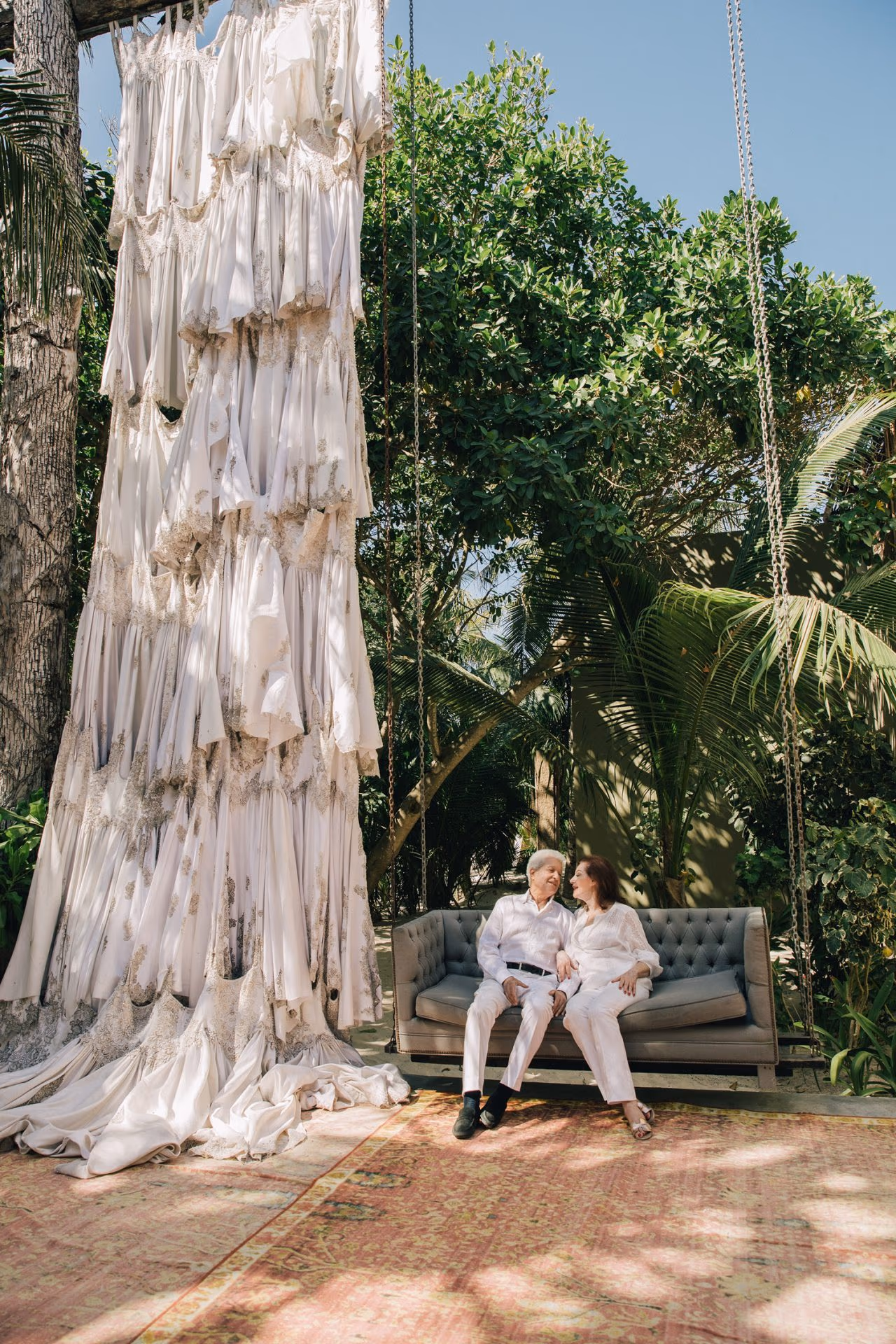 Family photoshoot in Casa Malca Tulum — photo 17