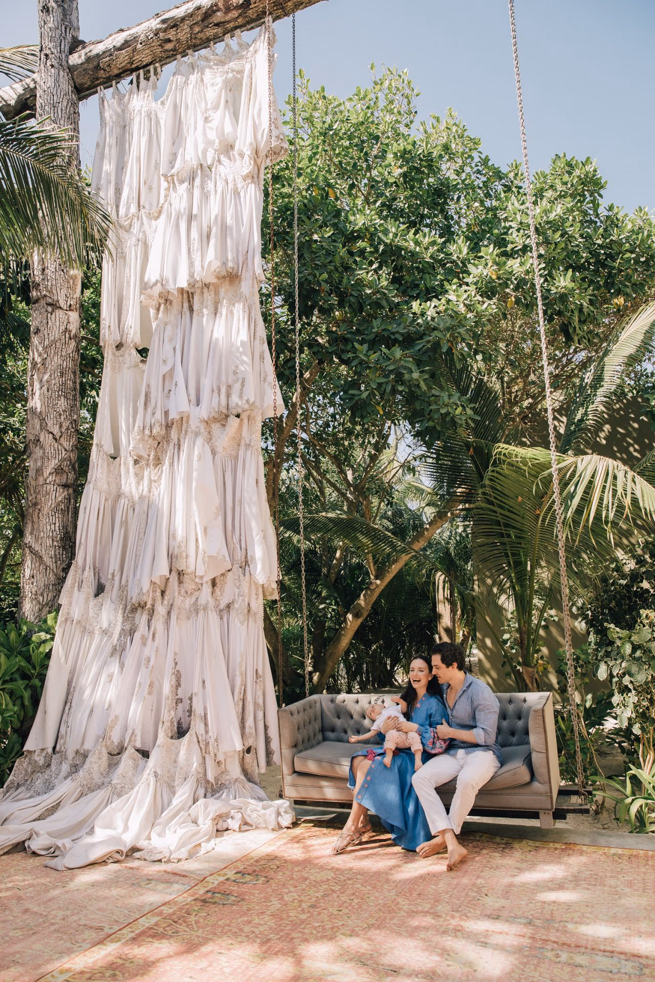 Family photoshoot in Casa Malca Tulum — photo 19