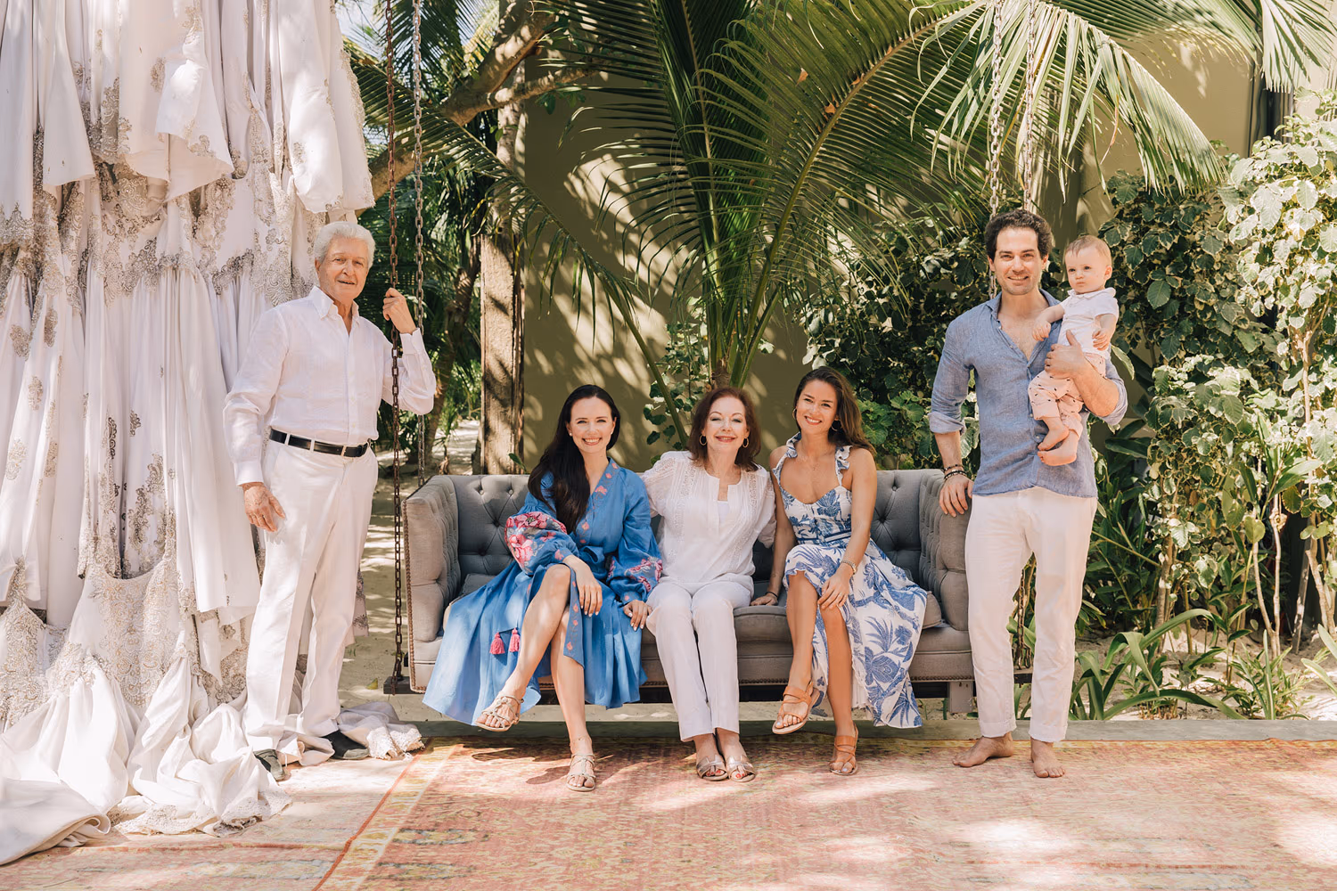 Family photoshoot in Casa Malca Tulum — photo 21