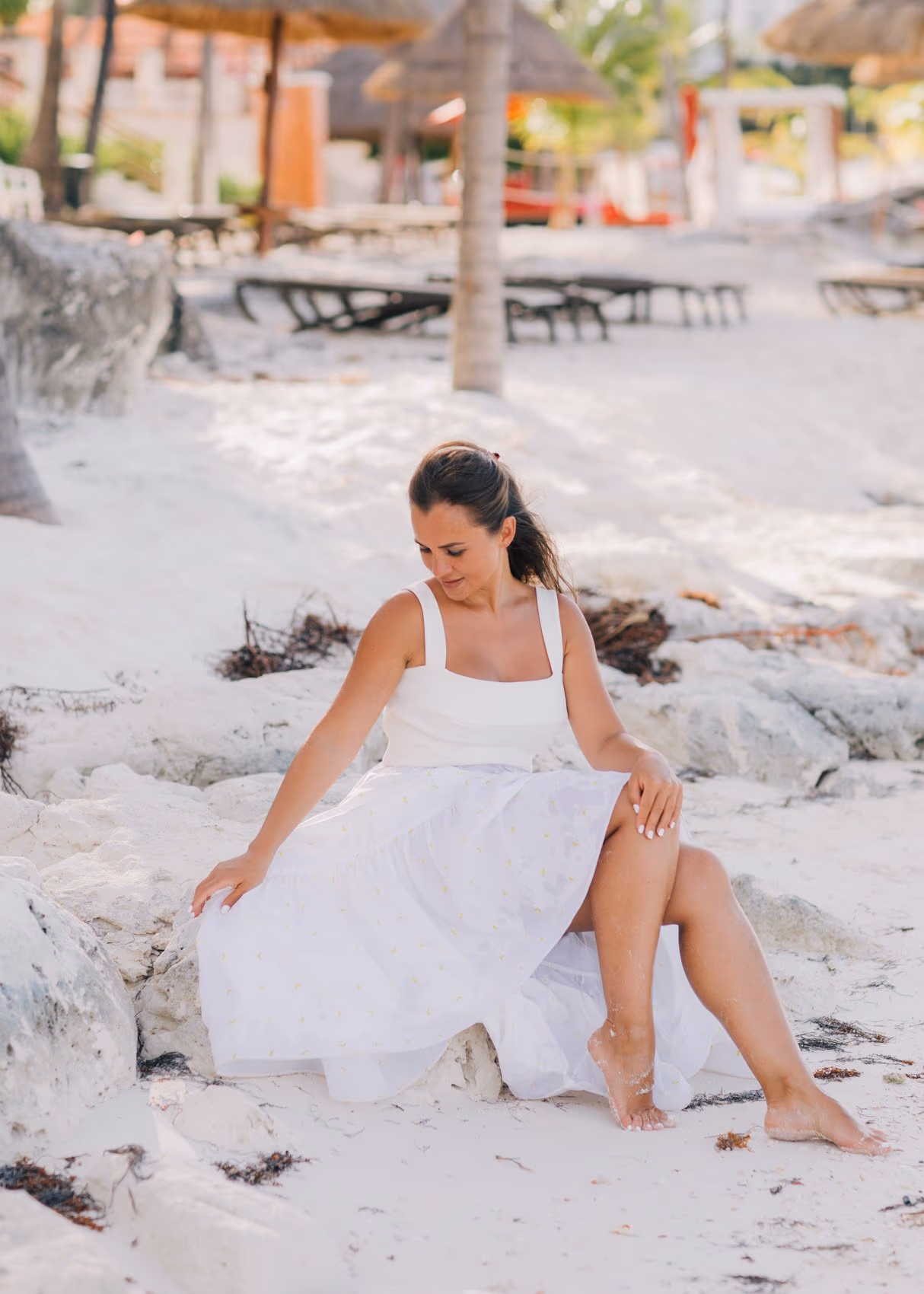 Family photoshoot in Grand Fiesta Americana Coral Beach Cancun — photo 4