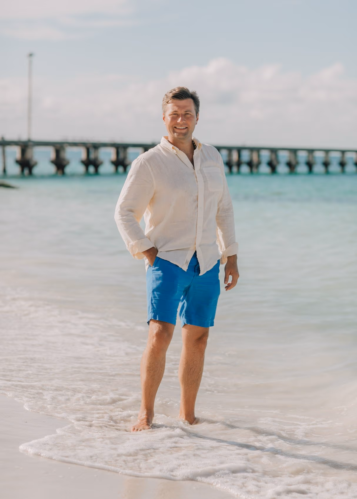 Family photoshoot in Grand Fiesta Americana Coral Beach Cancun — photo 20