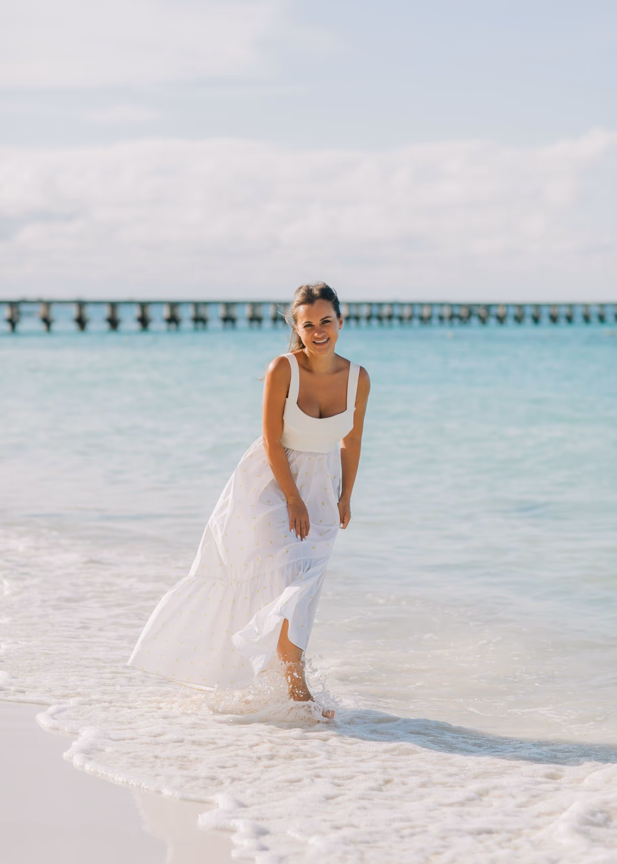 Family photoshoot in Grand Fiesta Americana Coral Beach Cancun — photo 29