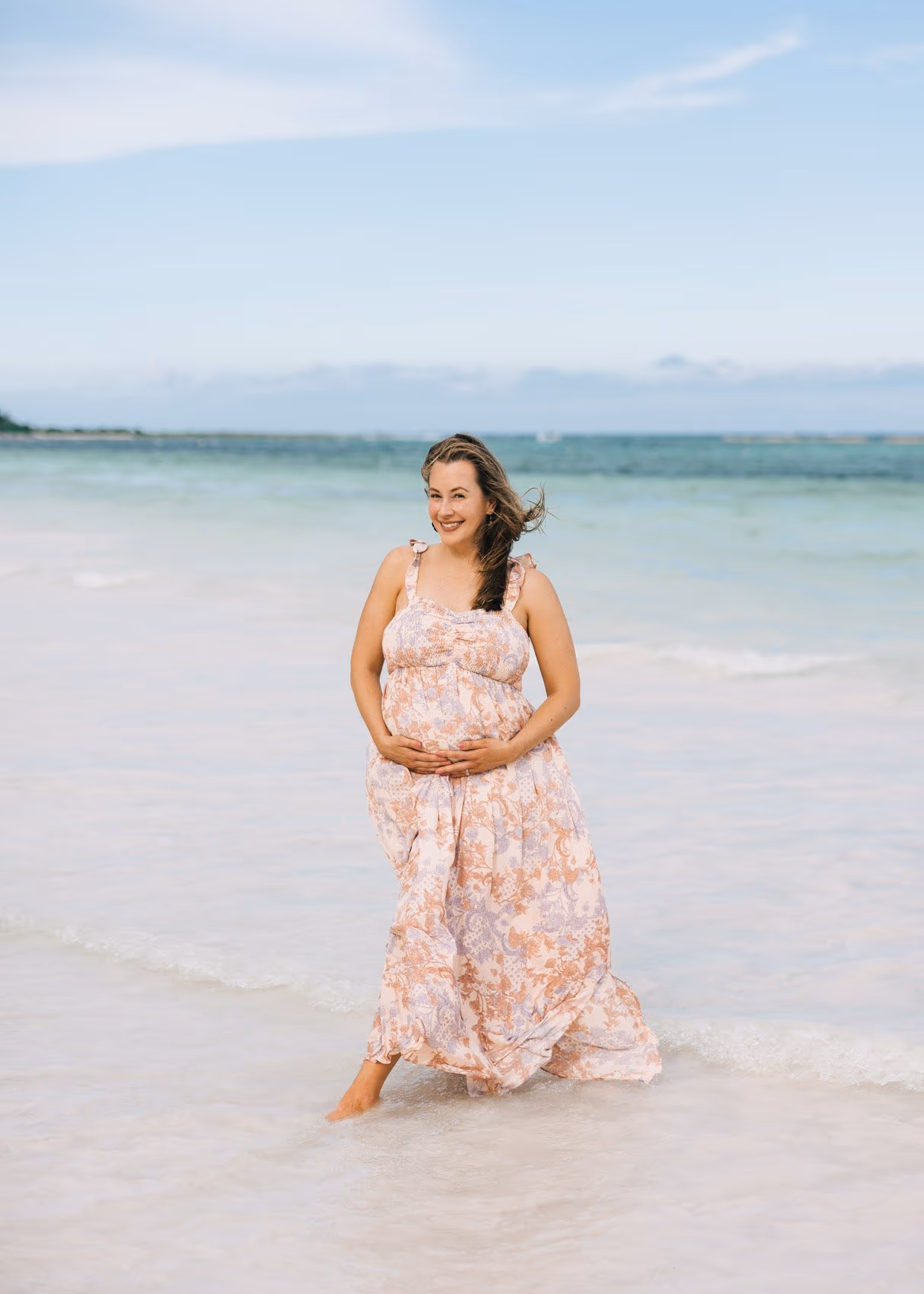 Maternity photoshoot in Secrets Akumal Riviera Maya — photo 21