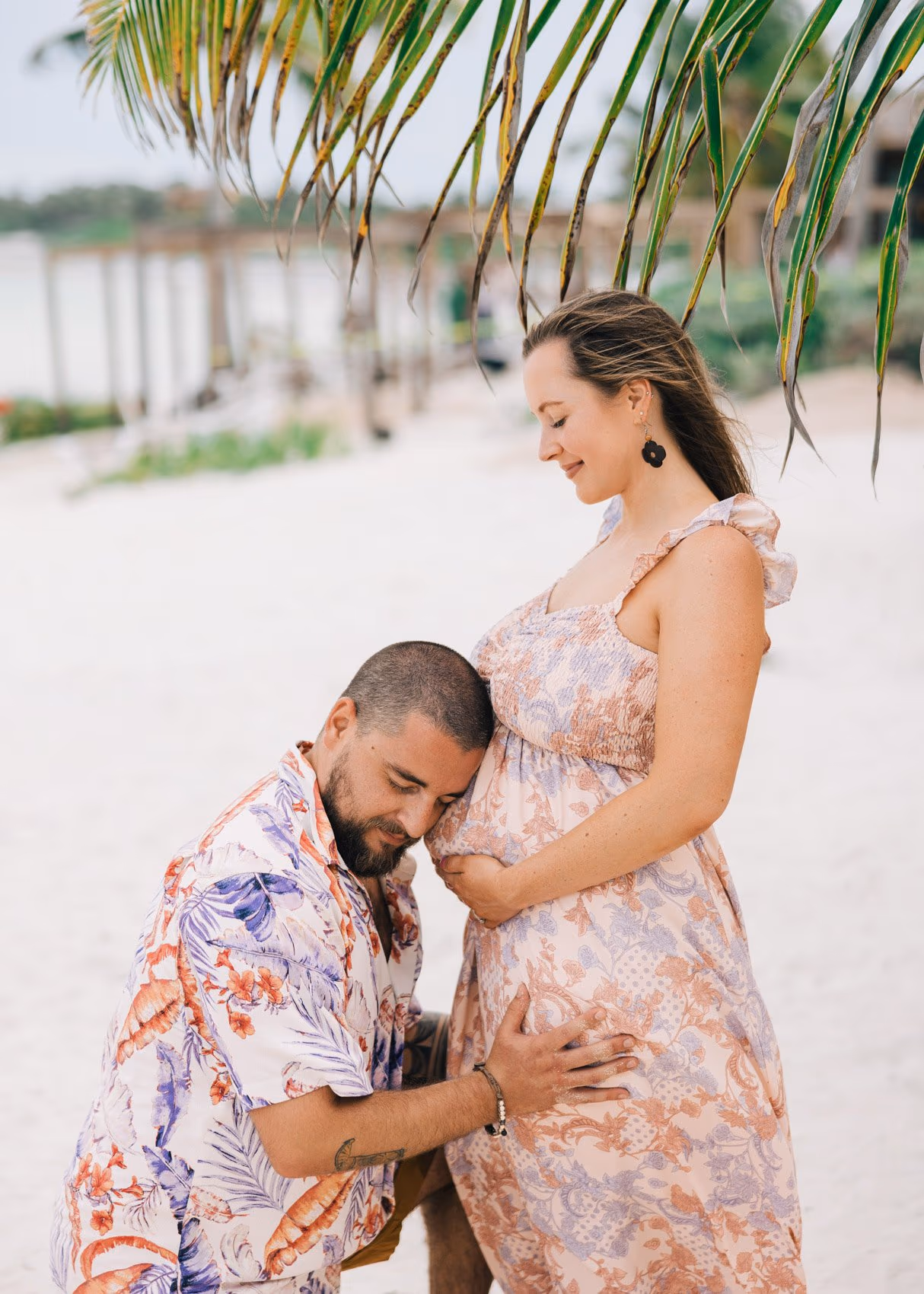 Maternity photoshoot in Secrets Akumal Riviera Maya — photo 24
