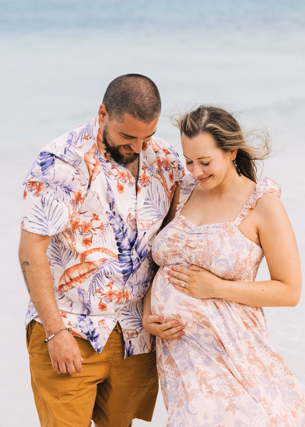 Maternity photoshoot in Secrets Akumal Riviera Maya — photo 26