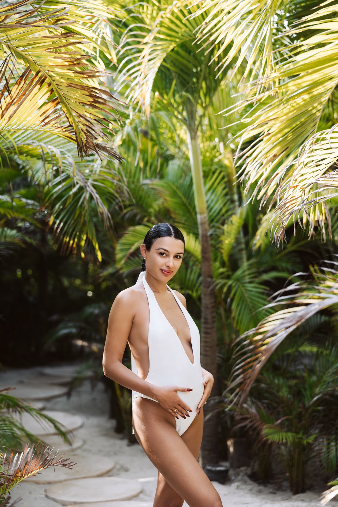 Maternity Photoshoot in Tulum, Hotel La Valise Tulum — photo 18