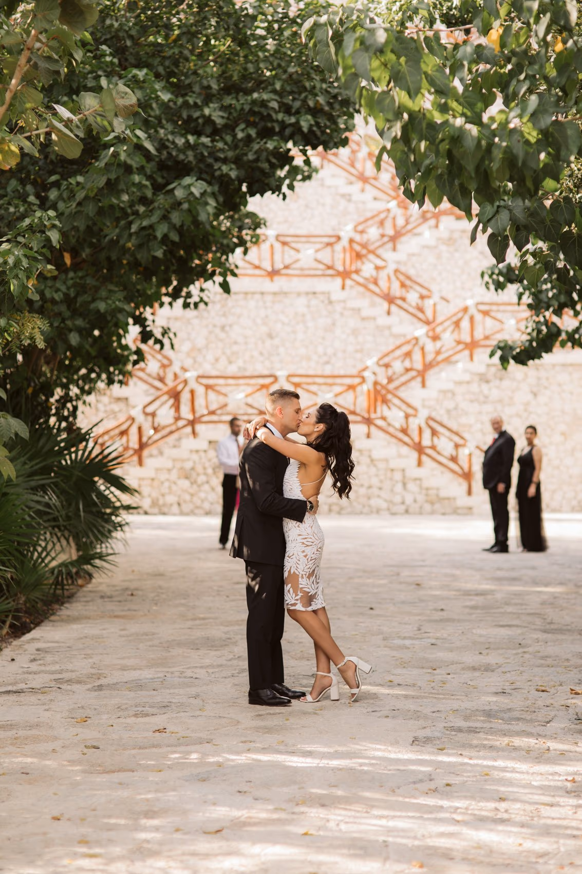 Rehearsal dinner in Hotel Xcaret Mexico — photo 4