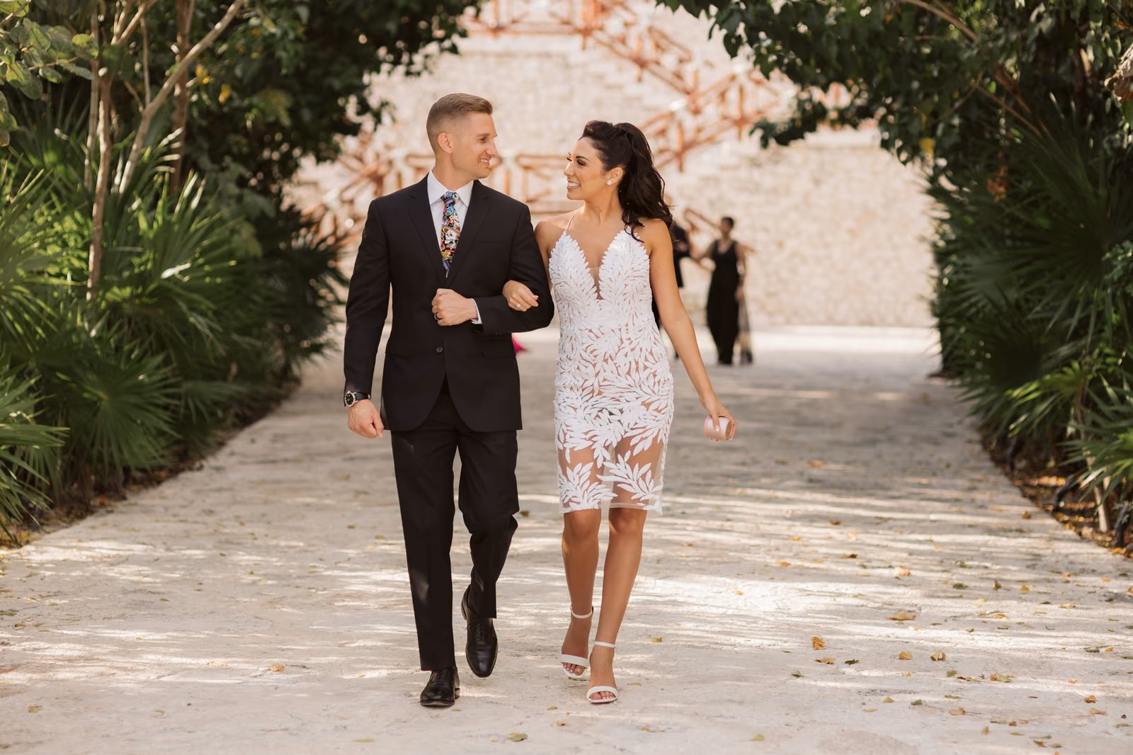 Rehearsal dinner in Hotel Xcaret Mexico — photo 10