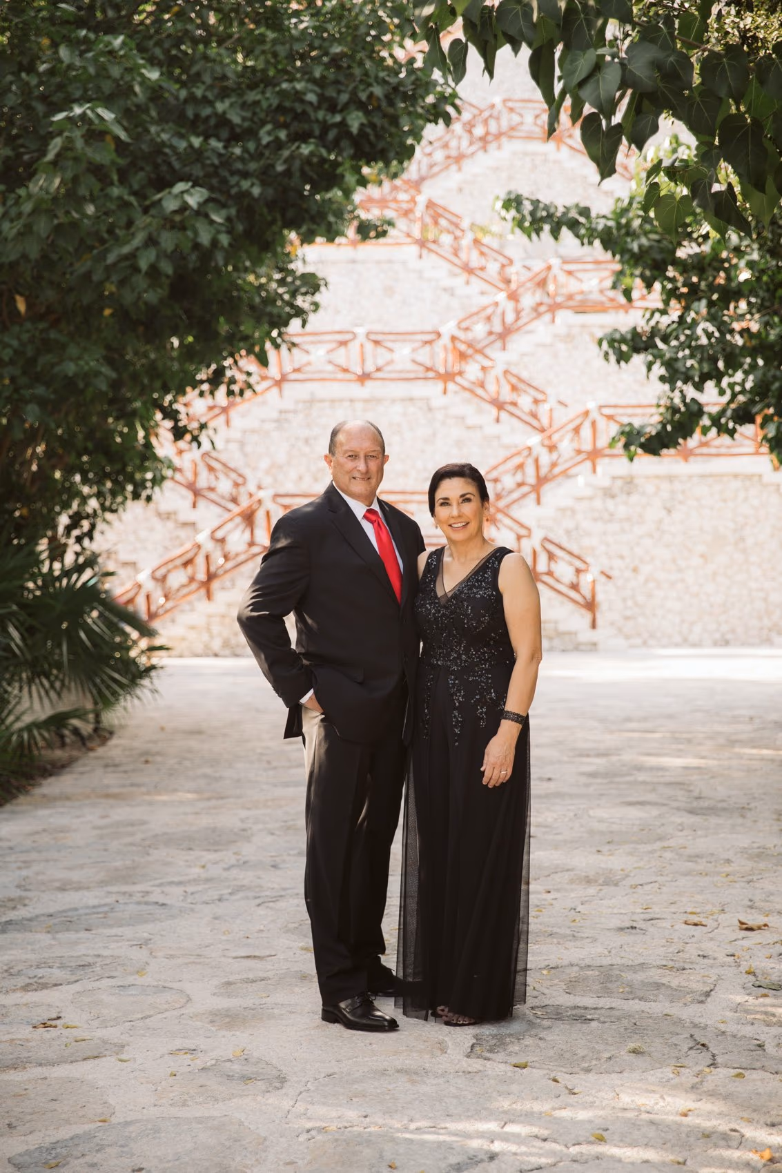 Rehearsal dinner in Hotel Xcaret Mexico — photo 11