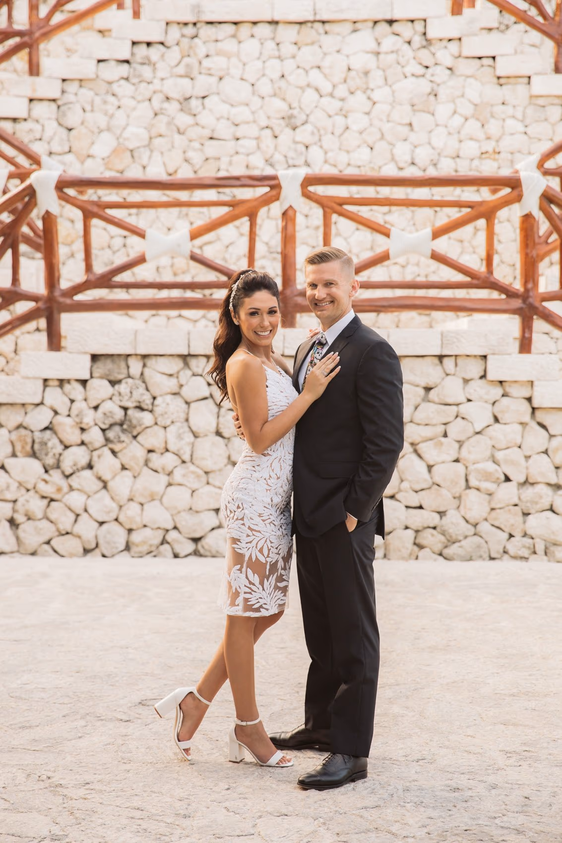 Rehearsal dinner in Hotel Xcaret Mexico — photo 12