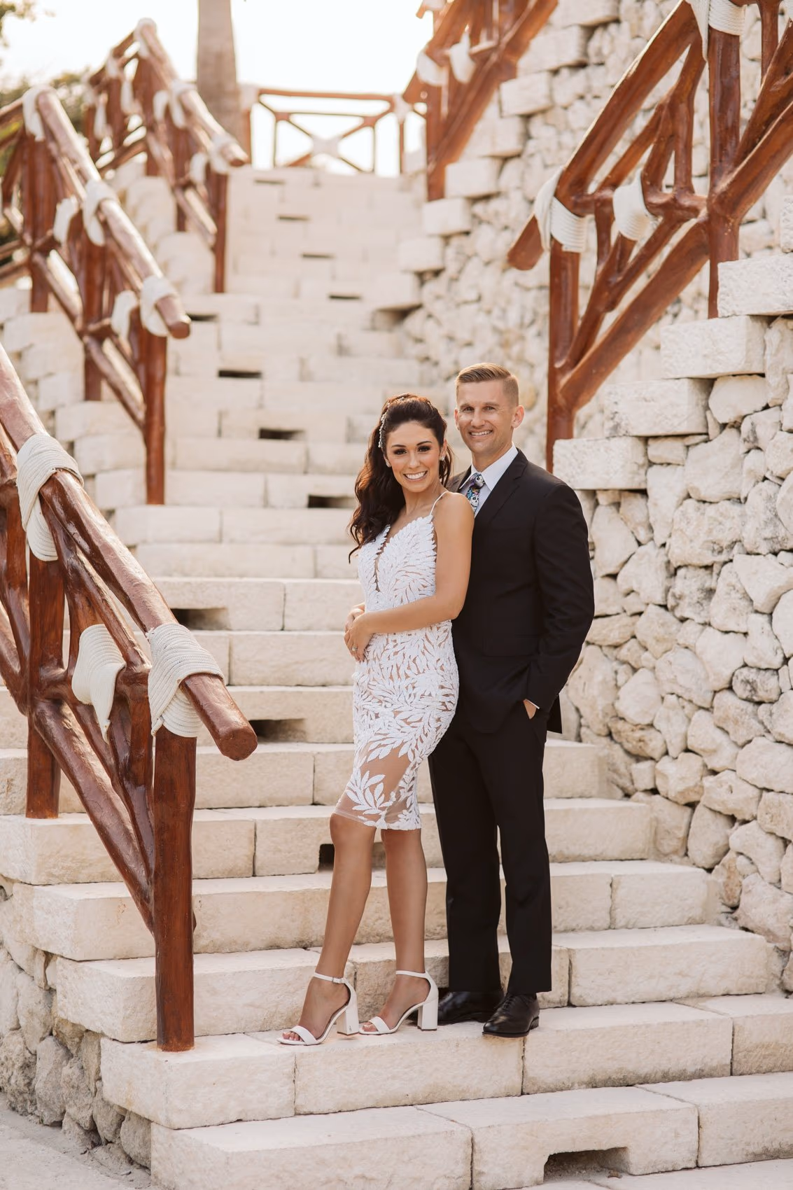 Rehearsal dinner in Hotel Xcaret Mexico — photo 14