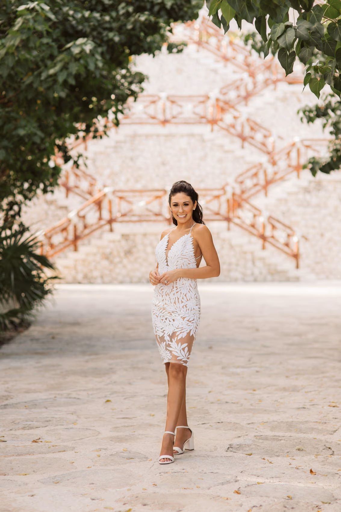 Rehearsal dinner in Hotel Xcaret Mexico — photo 16