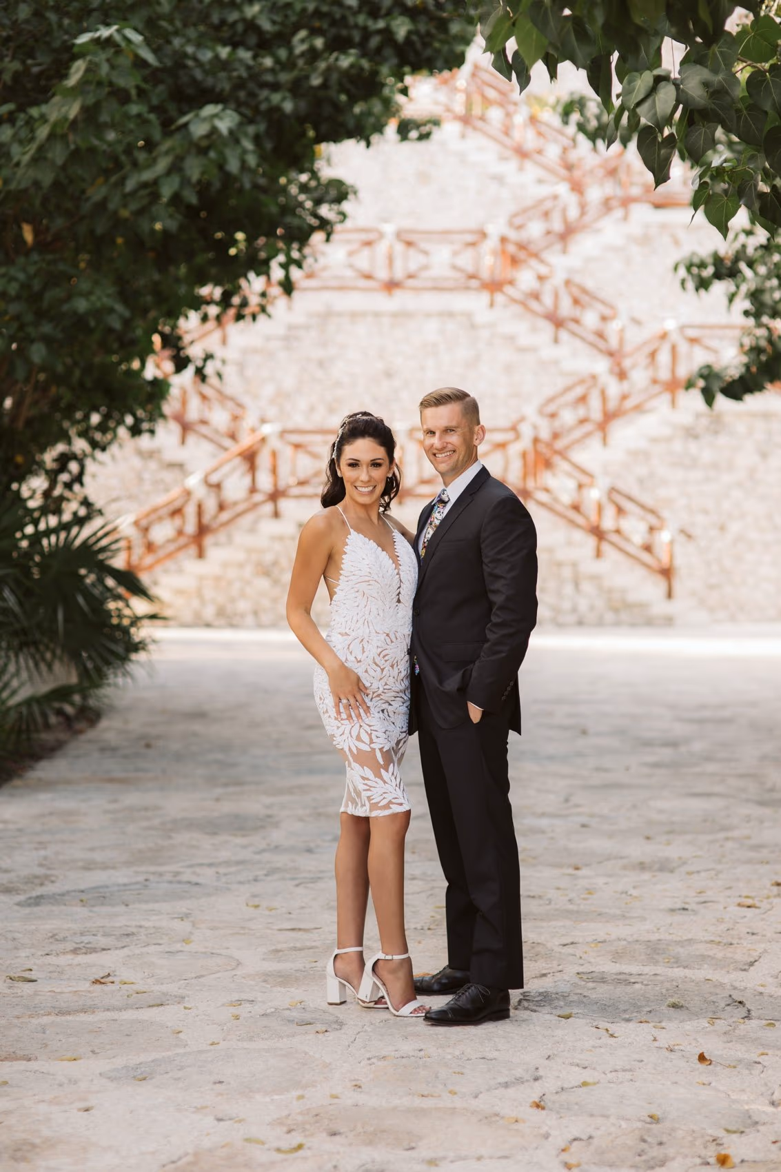 Rehearsal dinner in Hotel Xcaret Mexico — photo 19