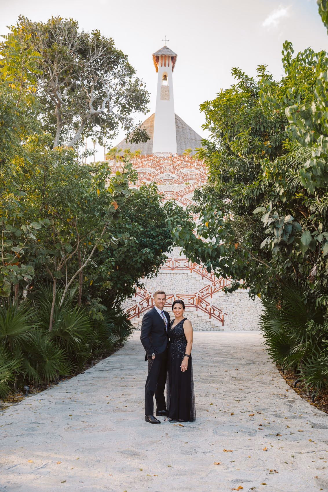 Rehearsal dinner in Hotel Xcaret Mexico — photo 22