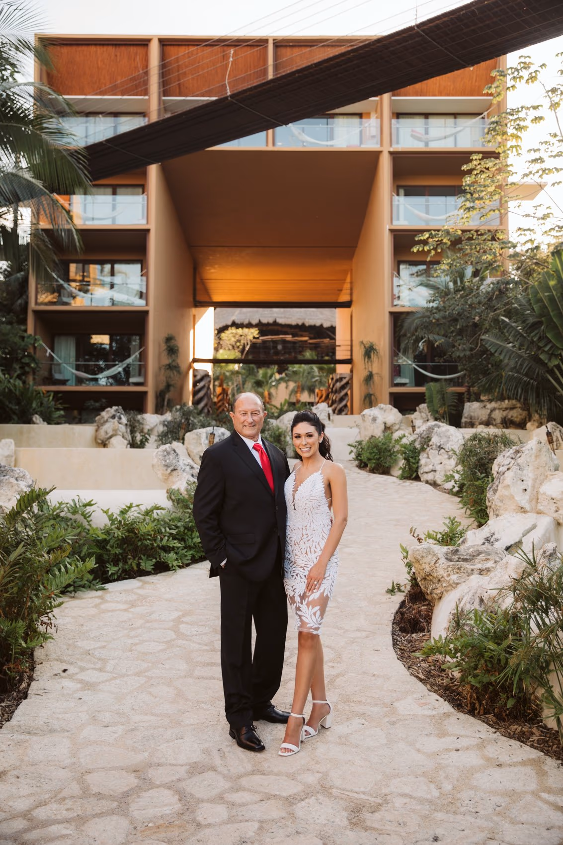 Rehearsal dinner in Hotel Xcaret Mexico — photo 23
