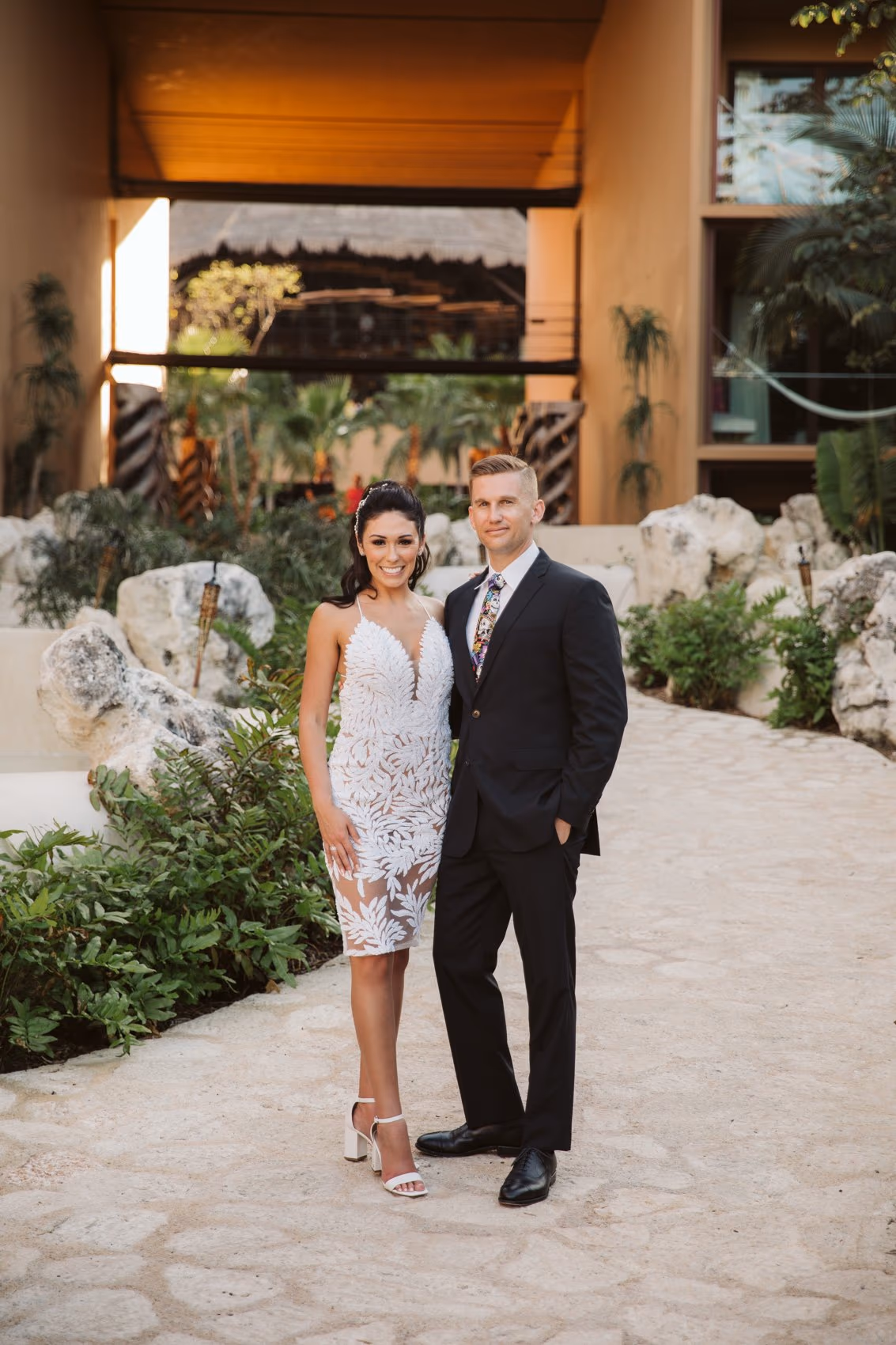 Rehearsal dinner in Hotel Xcaret Mexico — photo 24