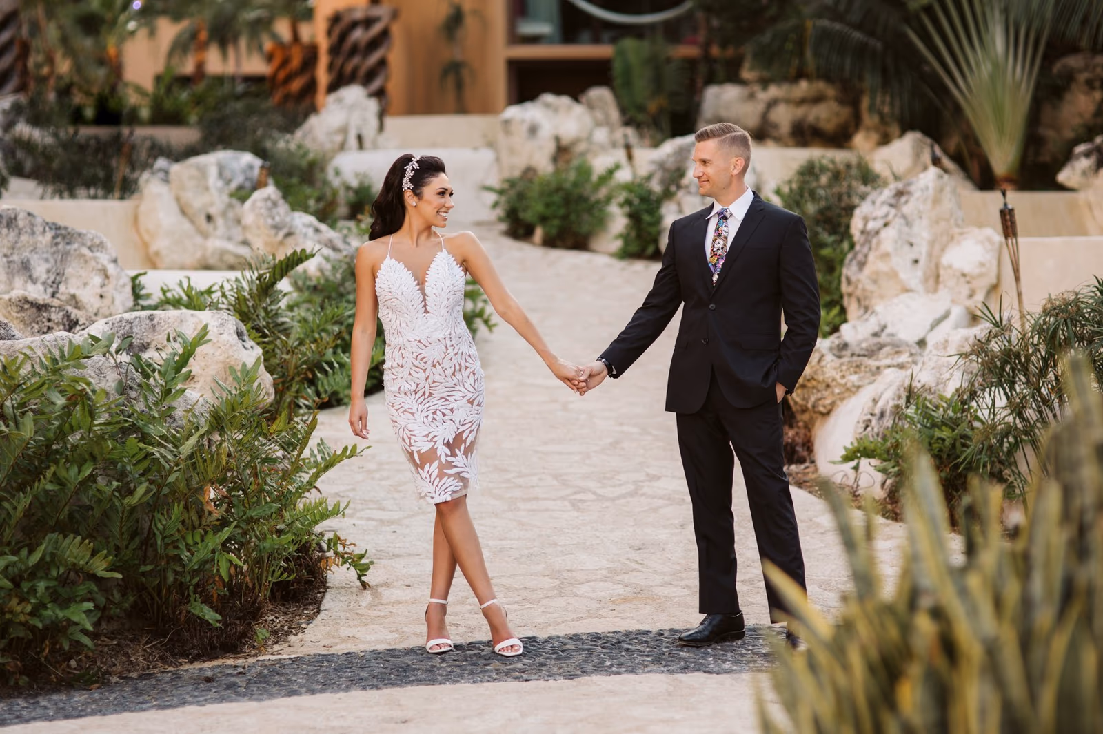 Rehearsal dinner in Hotel Xcaret Mexico — photo 25