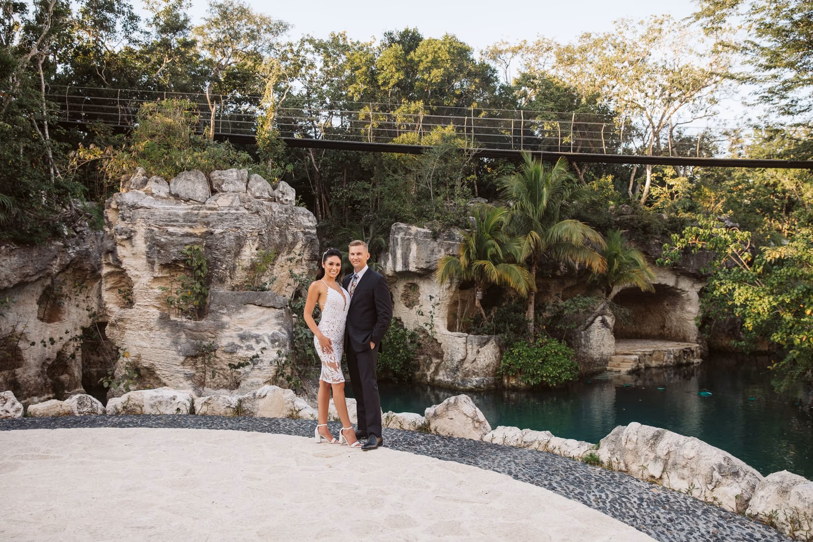 Rehearsal dinner in Hotel Xcaret Mexico — photo 28