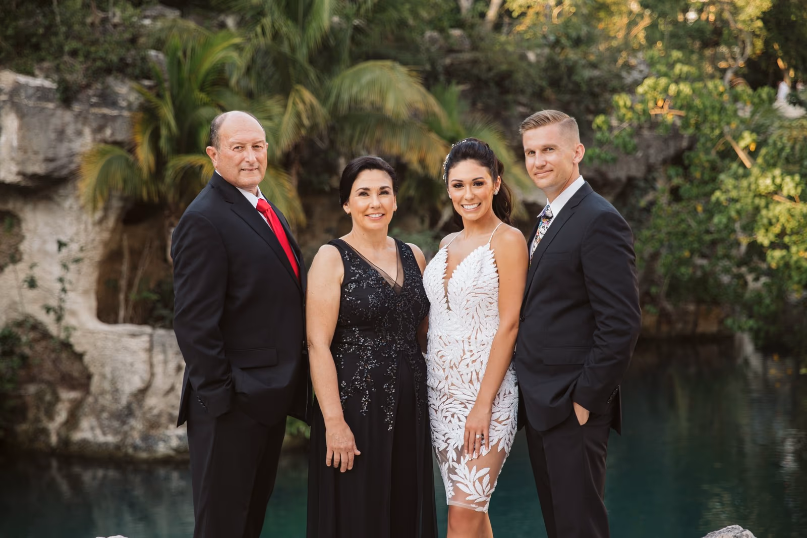 Rehearsal dinner in Hotel Xcaret Mexico — photo 30