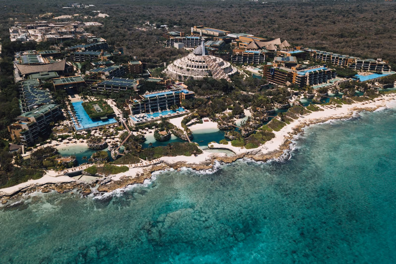 Beach Wedding at Hotel Xcaret Mexico
