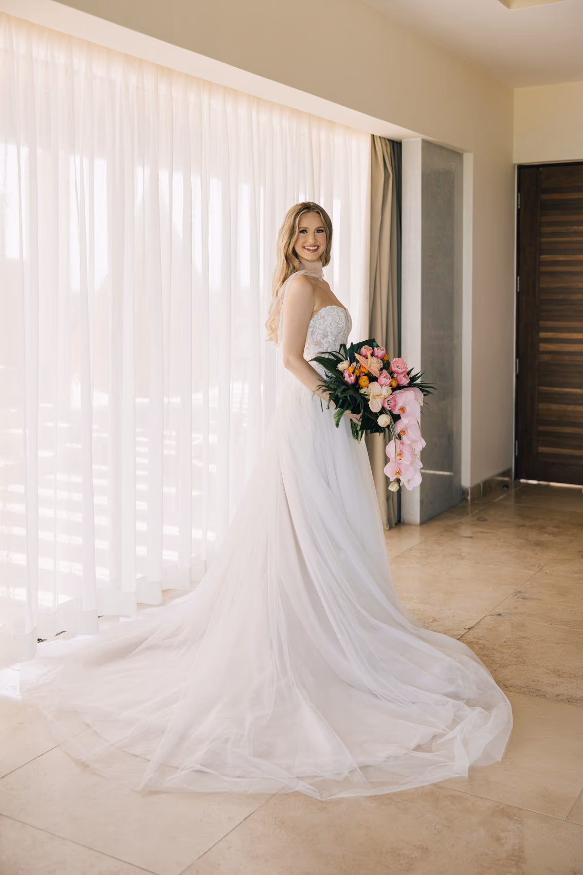 Beach Wedding at Hotel Xcaret Mexico — photo 18