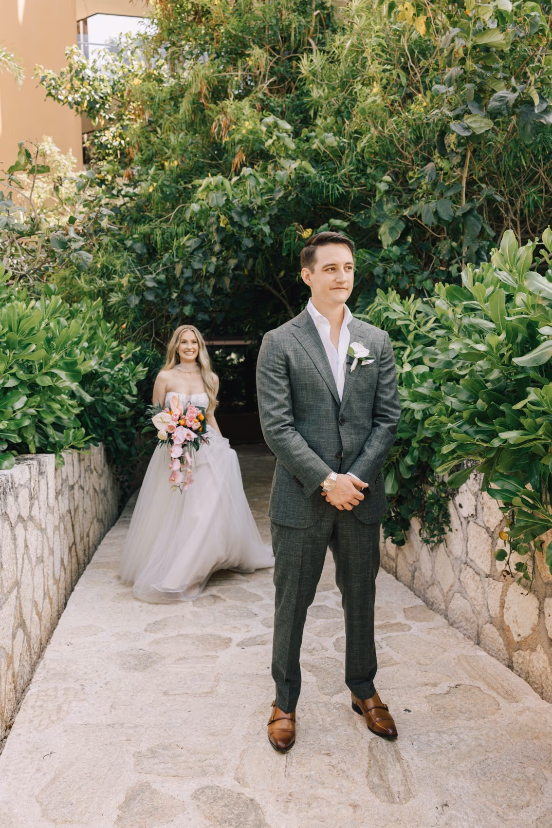 Beach Wedding at Hotel Xcaret Mexico — photo 30