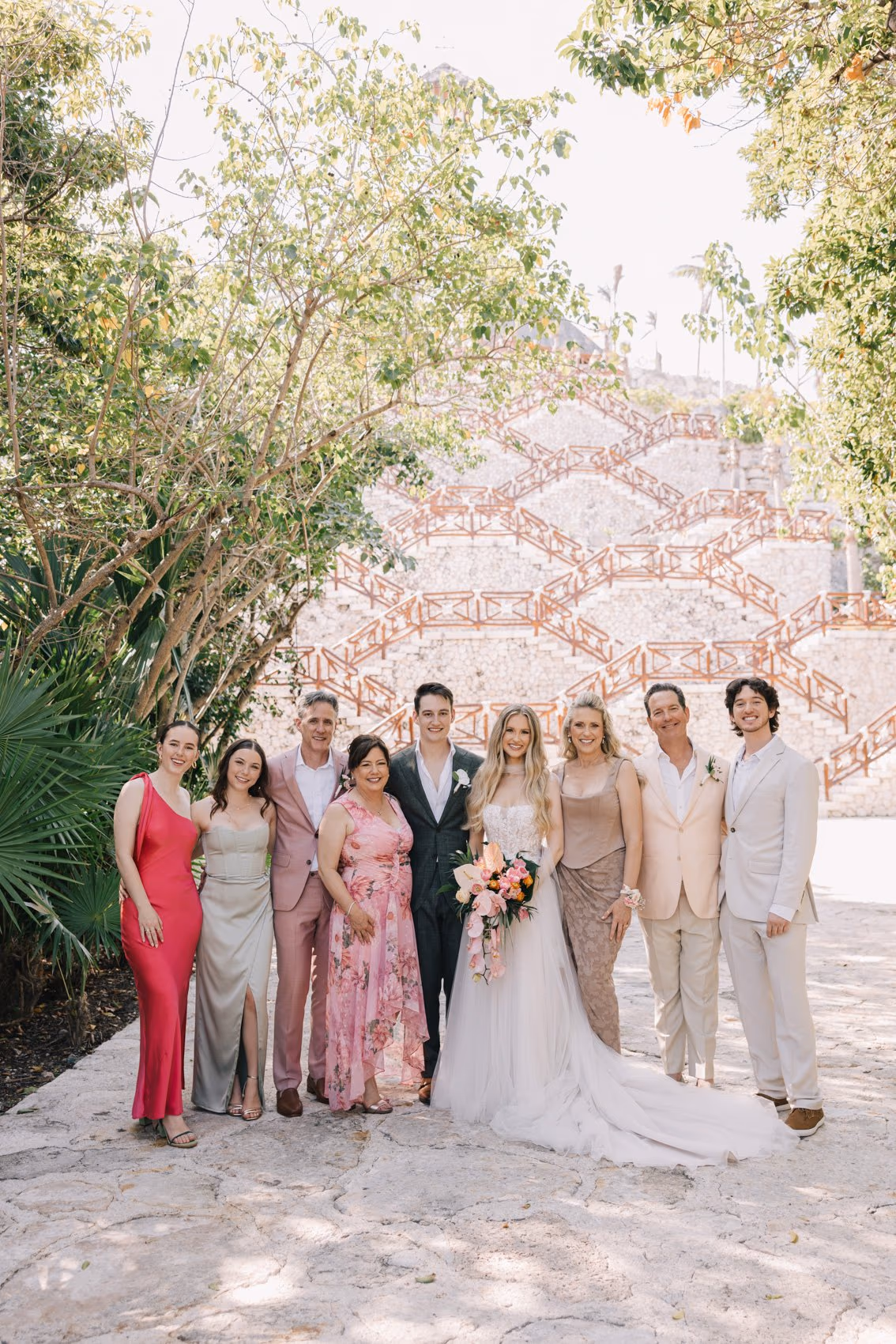Beach Wedding at Hotel Xcaret Mexico — photo 44