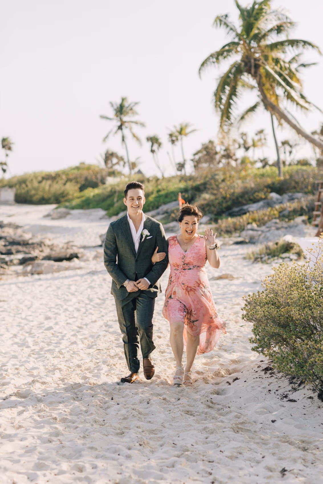 Beach Wedding at Hotel Xcaret Mexico — photo 50