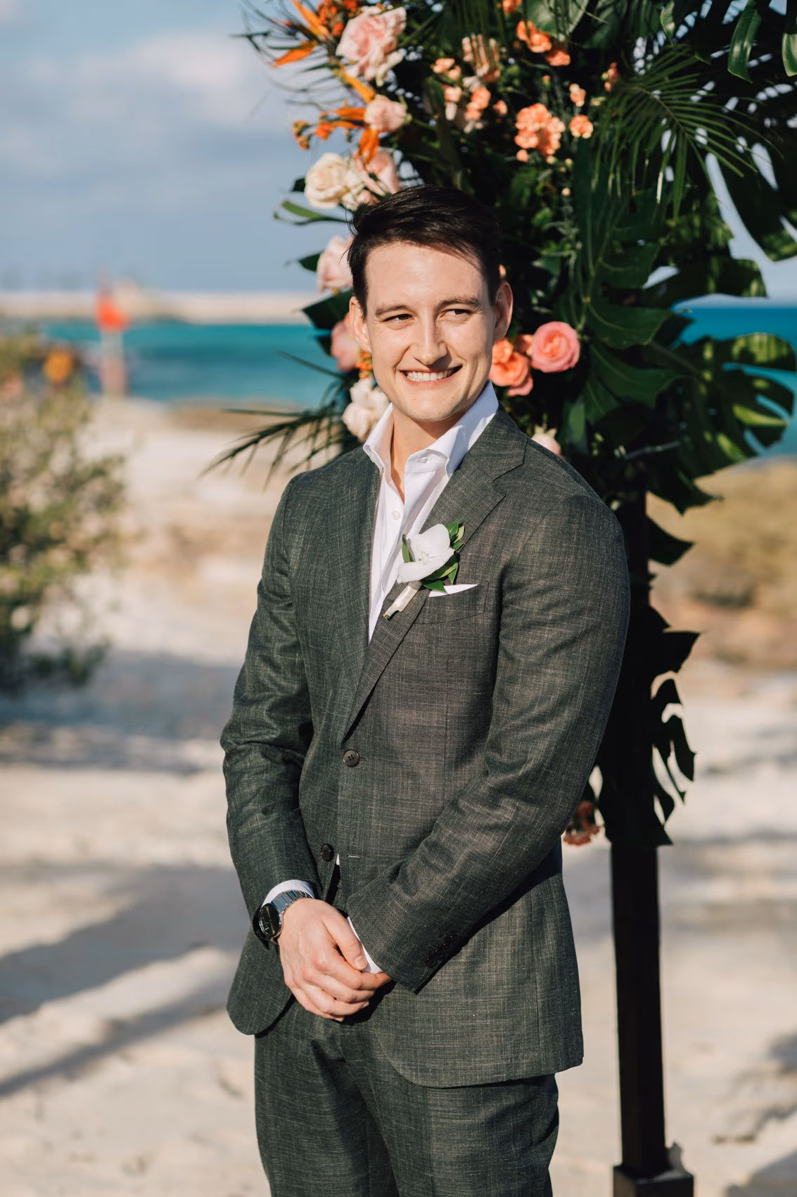 Beach Wedding at Hotel Xcaret Mexico — photo 51
