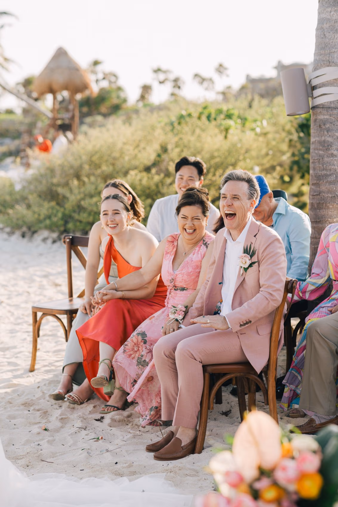 Beach Wedding at Hotel Xcaret Mexico — photo 55