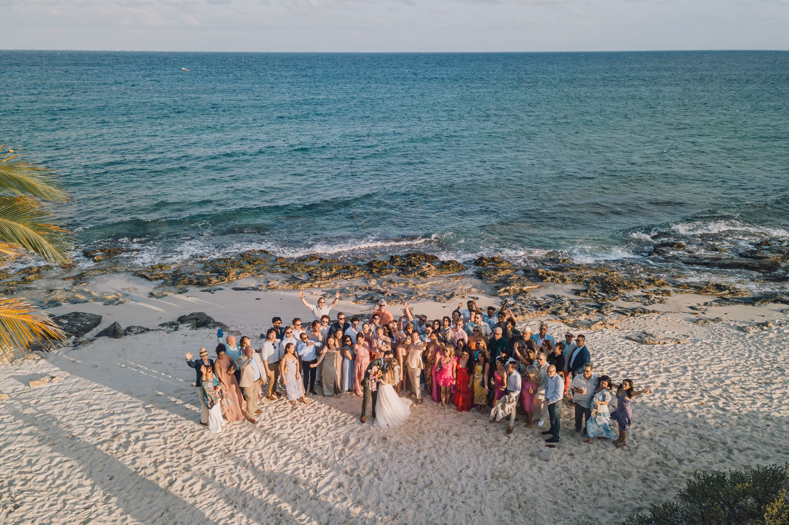 Beach Wedding at Hotel Xcaret Mexico — photo 66