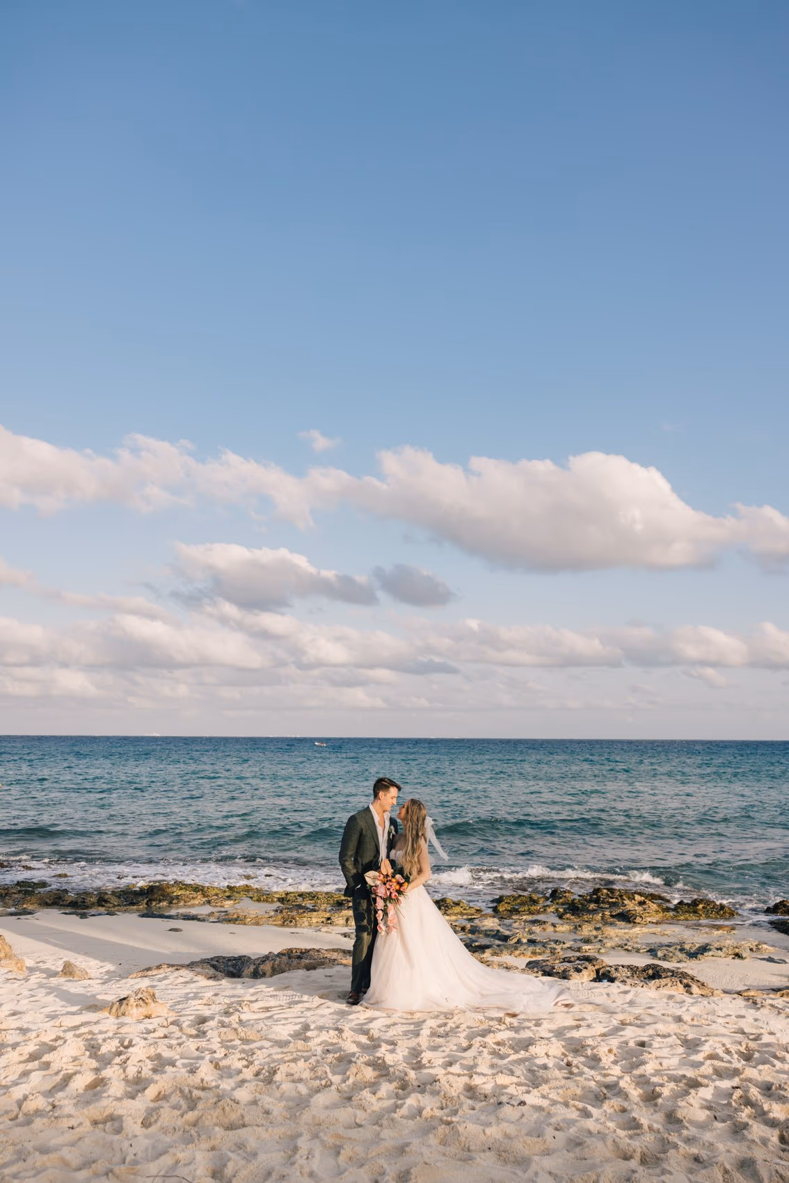 Beach Wedding at Hotel Xcaret Mexico — photo 70
