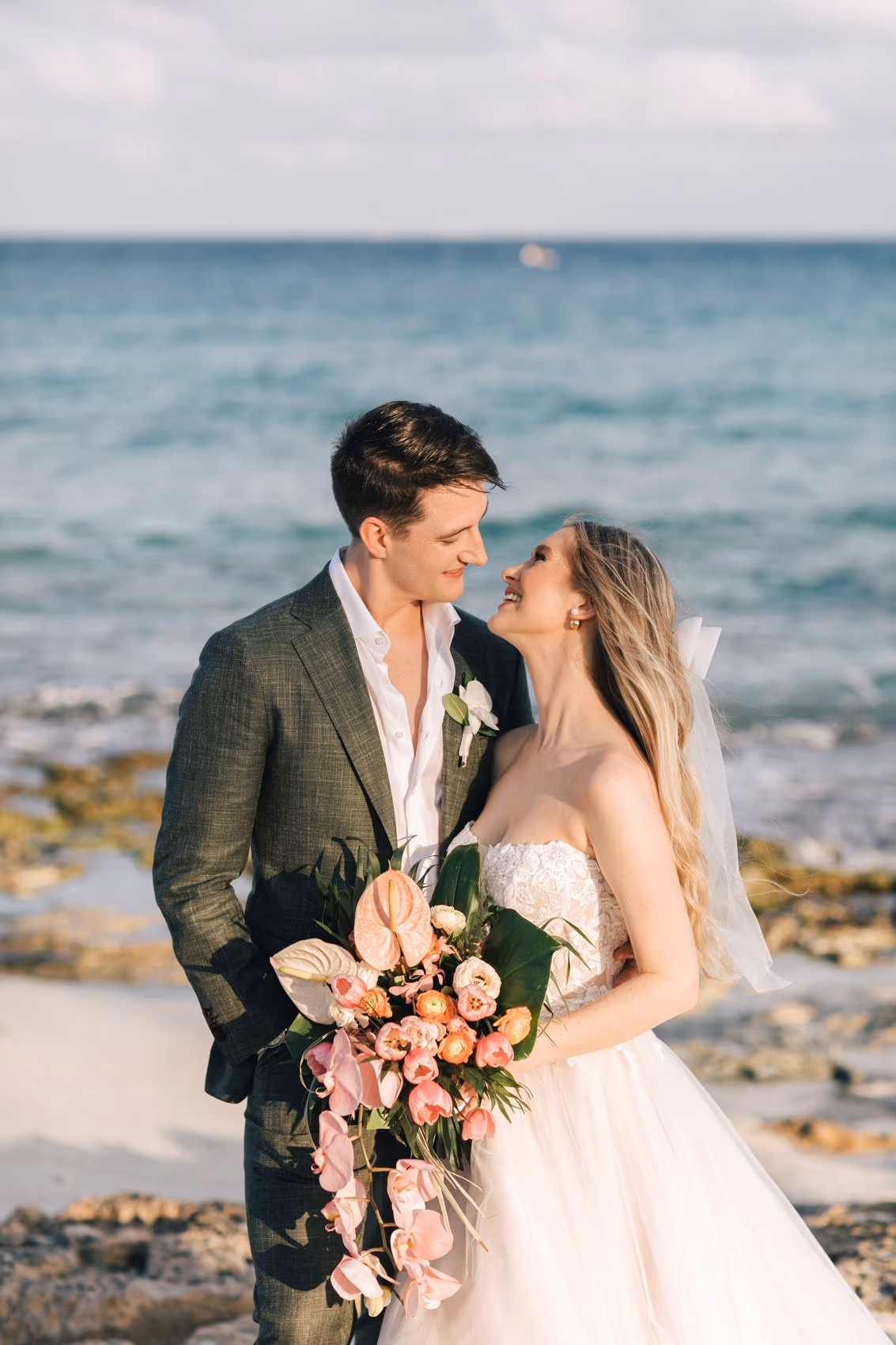Beach Wedding at Hotel Xcaret Mexico — photo 73