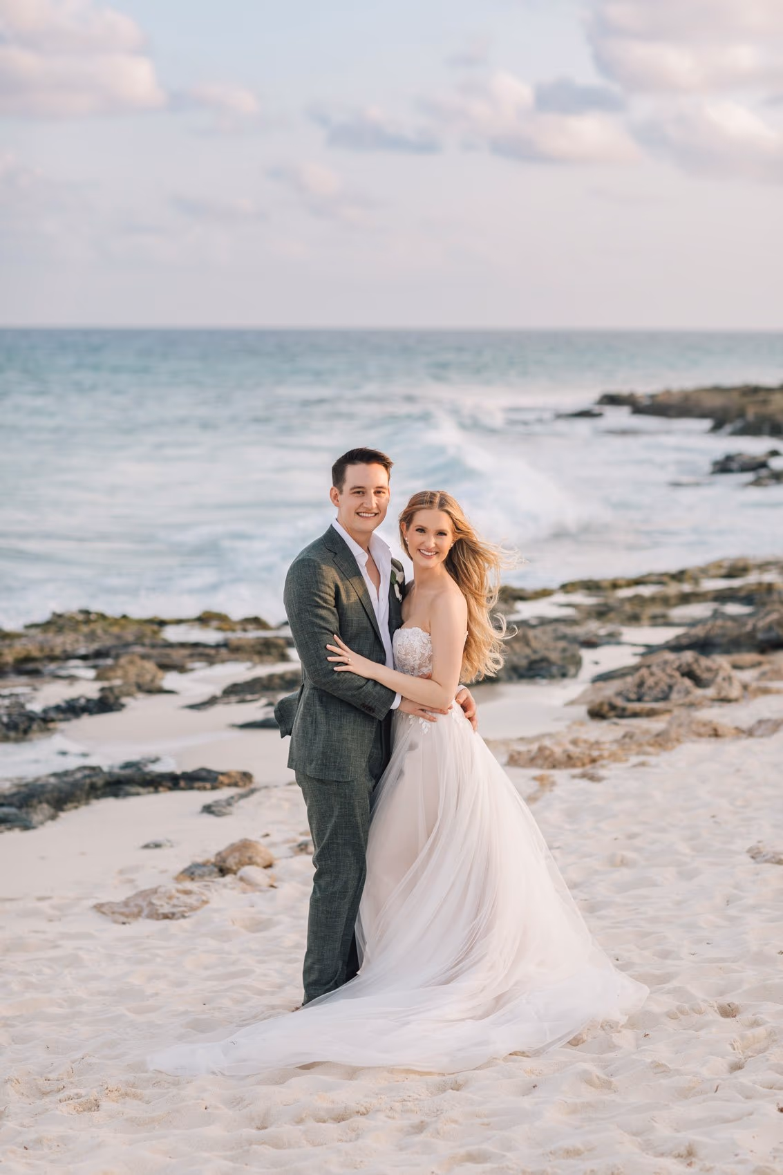 Beach Wedding at Hotel Xcaret Mexico — photo 74